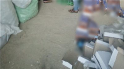 ضبط 2.5 طن أرز ومكرونة مغشوشة ومجهولة المصدر بسوهاج| صور