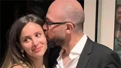  جميلة عوض تحتفل بزفافها على المونتير أحمد حافظ اليوم