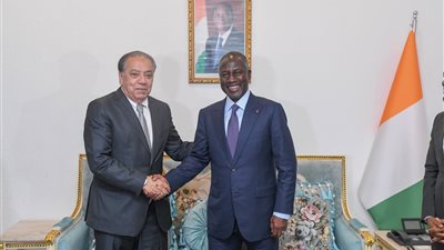 رئيس الجمعية الوطنية بكوت ديفوار يستقبل وفدًا برلمانيًا مصريًا برئاسة شريف الجبلي