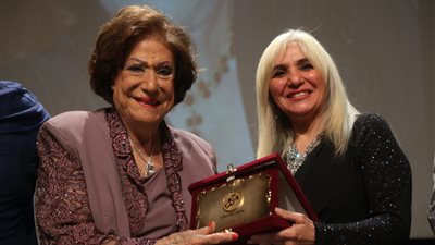 لقطات من تكريم سيدة المسرح سميحة أيوب في دار الأوبرا