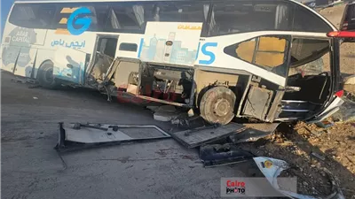 خرجوا من المستشفى.. ننشر أسماء المصابين بحادث انقلاب أتوبيس على طريق الأوتوستراد | صور