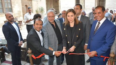 في أول ظهور لها بعد رحيل والدتها.. وزيرة الثقافة تشهد فعاليات الاحتفال باليوم العالمي للبيئة