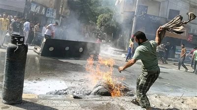 السيطرة على حريق التهم مطعم كريب شهيرا ببني سويف 