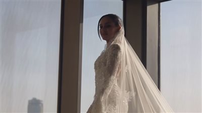 سيشن قبل الفرح.. اللقطات الأولى من حفل زفاف جميلة عوض