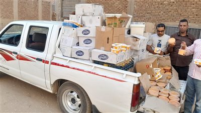 ضبط طن ونصف جبنة وسمنة منتهية الصلاحية وغير صالحة للاستهلاك الآدمي بالأقصر 