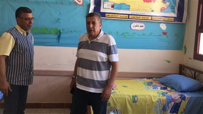 وكيل تعليم البحيرة يتابع جاهزية استراحات الثانوية العامة بدمنهور
