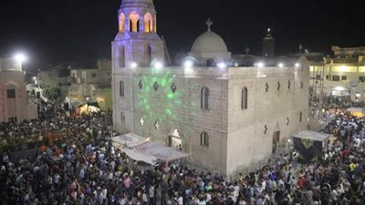 دير جبل الطير.. منارة إيمانية تحتضن مولد السيدة العذراء في المنيا| تقرير
