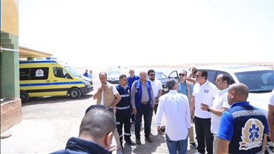 وزير الصحة يوجه بسرعة رفع كفاءة نقطتي إسعاف الكيلو 58 و41 على طريق الإسكندرية الصحراوي