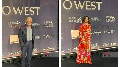 حسين فهمي وإلهام شاهين ونيللي كريم يتألقون على ريد كاربت منصة مهرجان الجونة| صور