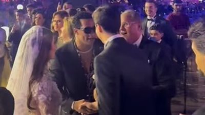 محمد السعدي يشكر محمد رمضان بعد حضوره زفاف ابنته: دايمًا نمبر وان