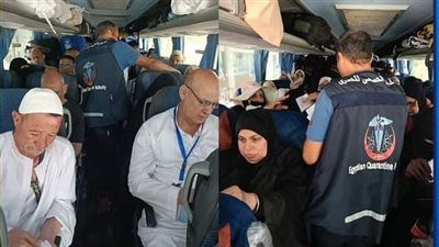 الحجر الصحي يتابع الحالة الصحية للحجاج المسافرين عبر ميناء نويبع البحري 