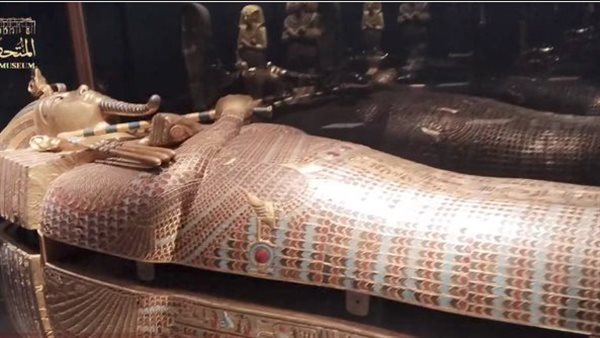 تابوت توت عنخ آمون