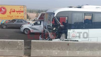 إصابة 8 أشخاص في حادث تصادم على الطريق الإقليمي | بث مباشر