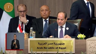 السيسي: نطالب بتوفير الدعم والتمويل اللازمين للأونروا حتى تتمكن من مساعدة المدنيين الفلسطينيين