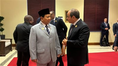 السيسي يعقد لقاء جانبيًا مع الرئيس المنتخب لـ جمهورية إندونيسيا 