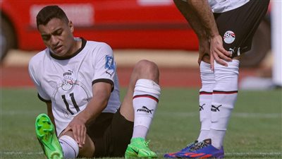 تفاصيل مدة غياب مصطفى محمد بعد إصابته في أربطة الركبة