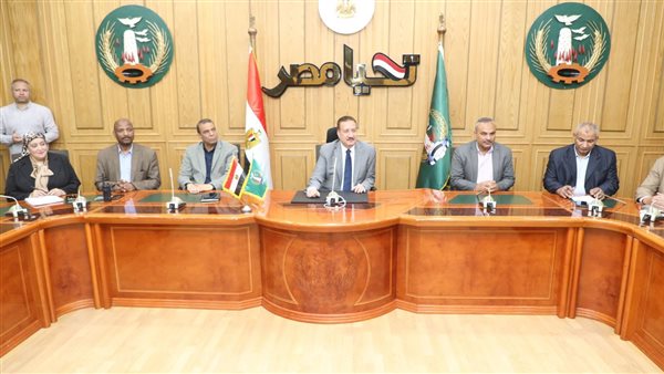 لقاء محافظ المنوفية