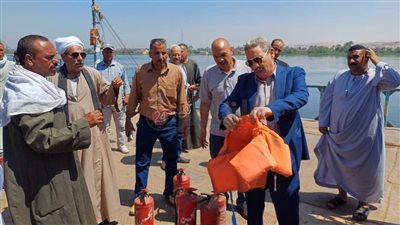 قبل عيد الأضحى.. تكثيف الحملات التفتيشية على المعديات النيلية بالمنيا