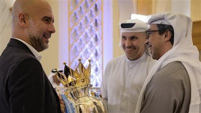 لتحديد مستقبله.. ظهور جوارديولا في أبو ظبي لـ الاجتماع مع مالك مانشستر سيتي| صور