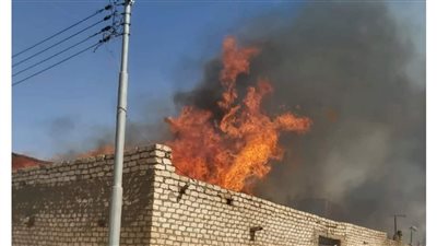 بسبب انفجار أنبوبة بوتاجاز.. السيطرة على حريق نشب في 3 منازل ببني سويف