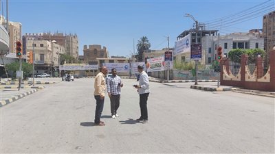 سكرتير عام بني سويف يتابع تجهيزات ساحات صلاة العيد واستعدادات الحدائق والمتنزهات