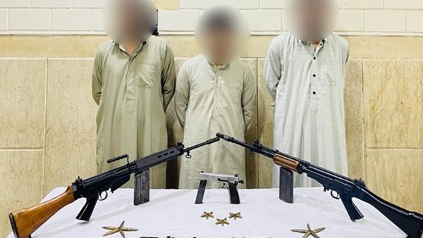 المتهمون والمضبوطات