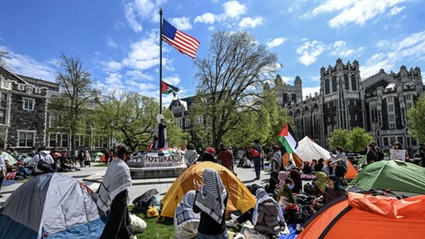 مظاهرات الجامعات