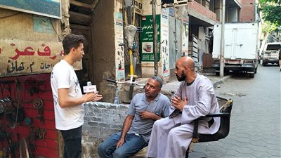 شاهد عيان على انهيار سقف عقار بمنطقة وسط البلد: وقع وهما بيصلوا