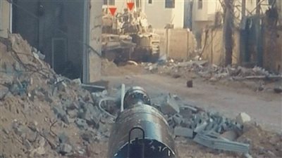 الفصائل الفلسطينية تعلن تدمير دبابتين ميركافا في رفح الفلسطينية 