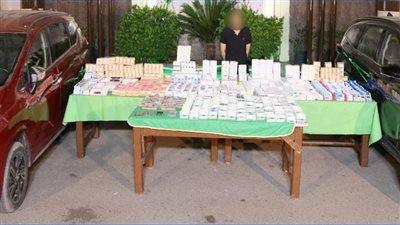 القبض على شخص بحوزته أقراص مخدرة بـ10 ملايين جنيه في المرج