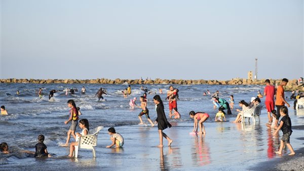 شاطئ بورسعيد في عيد