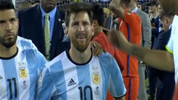 ميسي من مباراة الأرجنتين
