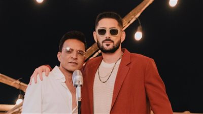 حد سكة.. أول صور من كواليس كليب طارق الشيخ ووسام هلال الجديد