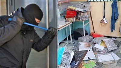 القبض على 3 متهمين بسرقة مدرسة في بور فؤاد 