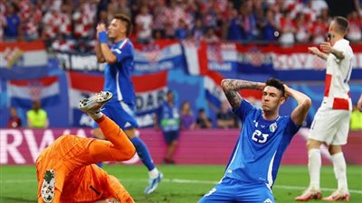 نتيجة مباراة إيطاليا وكرواتيا في يورو 2024.. التعادل السلبي يسيطر