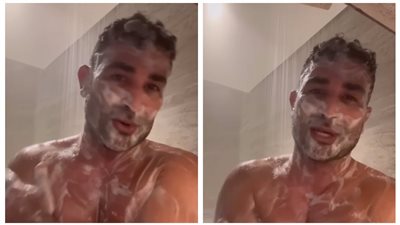 أحمد سعد يرد على مهاجميه بعد فيديو استحمامه: خدت على أني اتشتم 3 أيام في الأسبوع