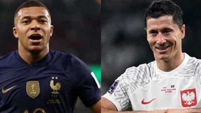 مبابي يواجه ليفاندوفسكي.. التشكيل الرسمي لمباراة فرنسا وبولندا في يورو 2024