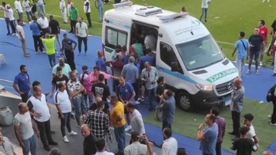 نقل لاعب سبورتنج إلى المستشفى بعد خناقة مباراة حرس الحدود