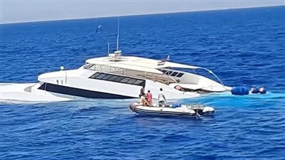 التحقيق مع قائد اللنش المنكوب في مرسى علم.. والاستعلام عن شهادة الصلاحية بالتفتيش البحري| صور