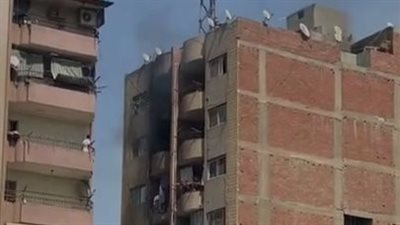 اندلاع حريق في شقة سكنية بالمعادي.. والحماية المدنية تسيطر على النيران