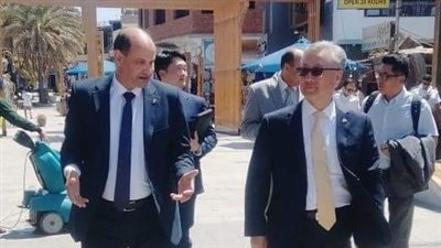 سفير كوريا الجنوبية يزور مدينة دهب