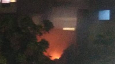 حريق في عقار بالسيدة زينب.. وانهيار أجزاء من الطابق الثاني والثالث