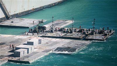 الجيش الأمريكي يكشف مصير الرصيف البحري في غزة