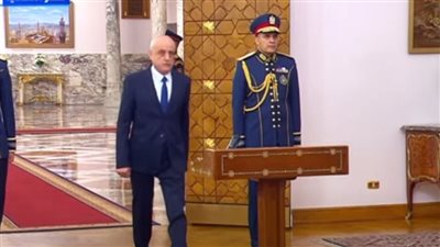 المهندس عبد المطلب ممدوح عمارة يؤدي اليمين الدستورية أمام الرئيس محافظا للأقصر