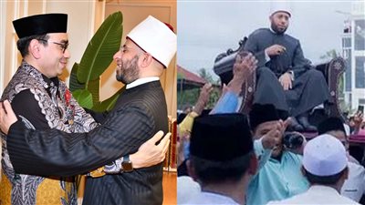 حملوه على الأكتاف.. ما سر عشق الإندونيسيين لأسامة الأزهري وزير الأوقاف الجديد؟