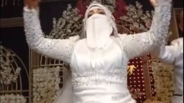  فيديو العروس المنتقبة