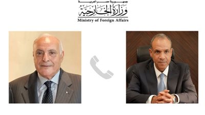 وزير الخارجية يتلقى اتصالًا هاتفيًا من نظيره الجزائري