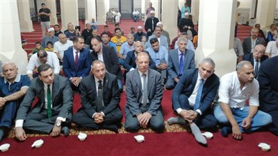 أول ظهور بعد المنصب.. محافظ بورسعيد يشارك باحتفالات العام الهجري الجديد