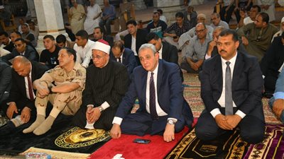 من رحاب المسجد الأحمدي.. محافظ الغربية يشهد الاحتفال بالعام الهجري الجديد