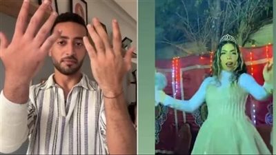 تصالح البلوجر حسن بيسو مع أحد المتهمين بالتعدي عليه في عيد ميلاد مريم الحركي